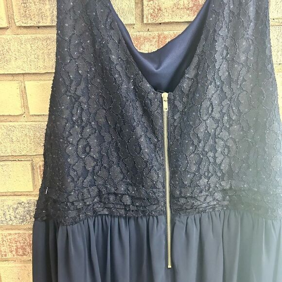 Speeckless Ladies 20 dark blue with lace dress - Picture 7 of 9